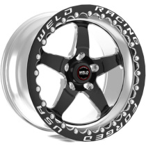 WELD S71 Beadlock 15X10 ET25 5X114.3 80.77 Black Fälg